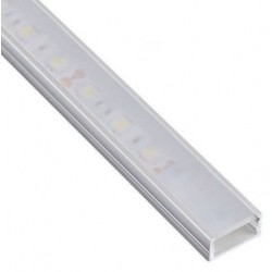 Profil aluminiowy LED klosz mleczny LINE 3 m