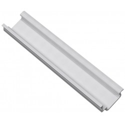  Profil aluminiowy LED wpuszczany kątowy GLAX silver 2 m