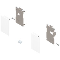 Mocowanie frontu LEGRABOX (białe), wys. M, do szuflady wewnętrznej