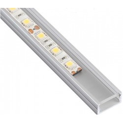 Profil aluminiowy LED klosz przezroczysty LINE 3 m