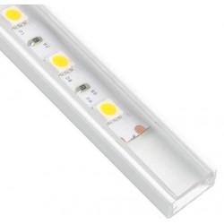 Profil aluminiowy biały LED klosz transparentny LINE 2 m